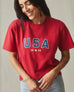USA Tee - Savvy Red
